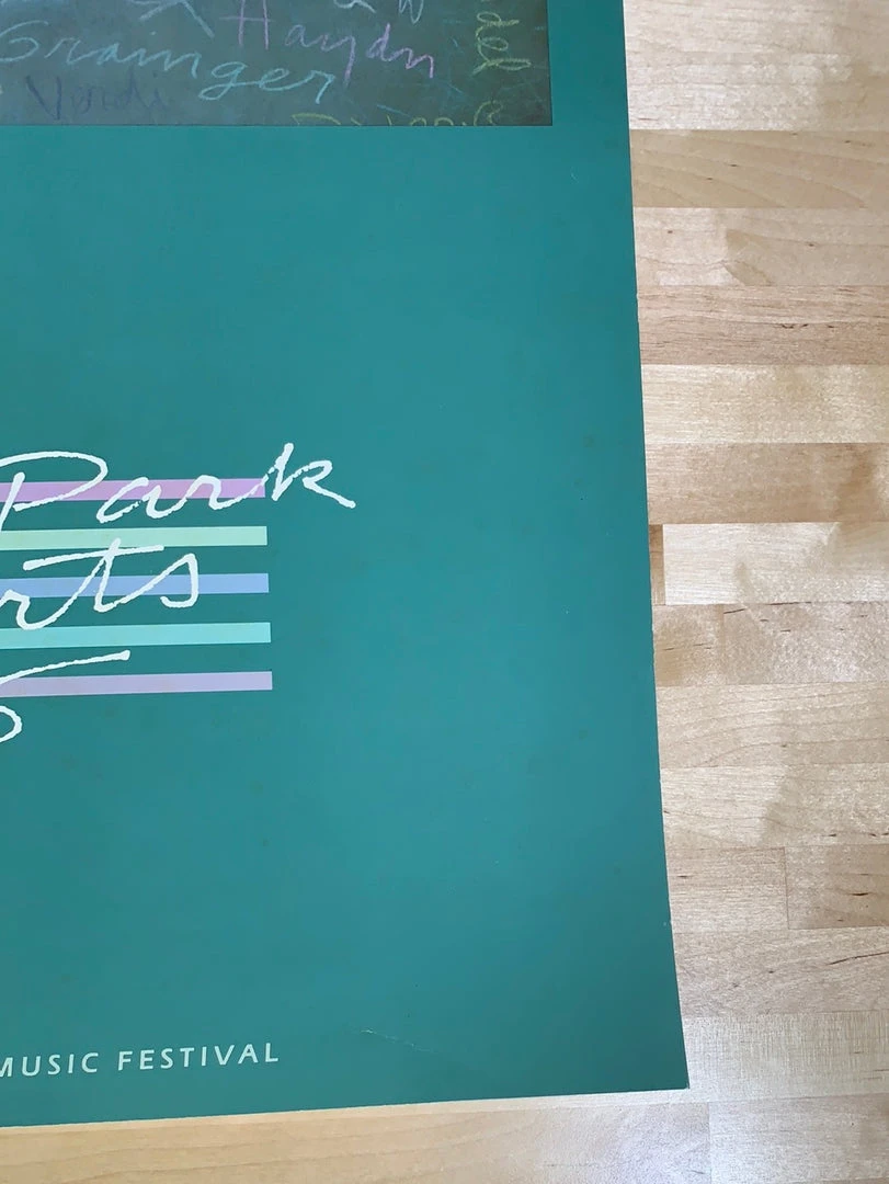 Sold Out Posters Grant Park Concerts - 1985 Lakefront Poster Chicago, IL Original Vintage 7 Sold Out Posters Grant Park Concerts - 1985 Lakefront Poster Chicago, IL Original Vintage