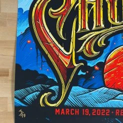 Eric Church - 2022 Maxx242 Poster Green Bay, WI 3/19 Gig Posters