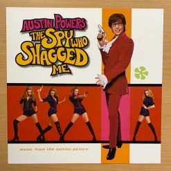 Sold Out Posters Gig Posters Austin Powers The Spy Who Shagged Me - 1999 Original Vinyl Poster Insert 12.25x12.25 Record Art