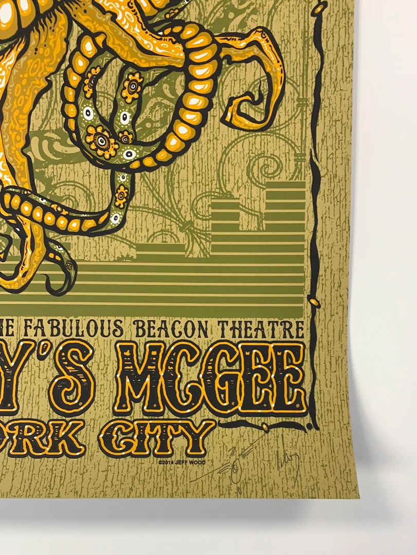 Gig Posters Umphrey's McGee - 2014 Jeff Wood Poster Beacon New York 7 Gig Posters Umphrey's McGee - 2014 Jeff Wood Poster Beacon New York