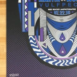 Motet - 2016 Derek Perez Poster Morrison, CO Red Rocks 13 Motet - 2016 Derek Perez Poster Morrison, CO Red Rocks