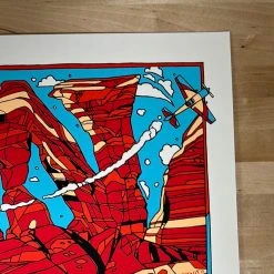 Ween - 2017 Tyler Stout Poster Red Rocks Morrison, CO Colorado