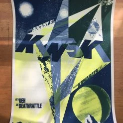 Kinski - 2004 Burlesque Of North America Poster Minneapolis, MN 7th St. Entry