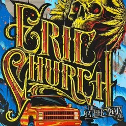 Eric Church - 2022 Maxx242 Poster Green Bay, WI Mirror FOIL 3/18
