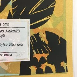 Joan Of Arc - 2015 Landland Poster Chicago, IL The Hideout