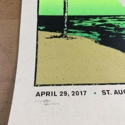 Umphrey's McGee - 2017 T. Shaw Poster St. Augustine, FL 15 Umphrey's McGee - 2017 T. Shaw Poster St. Augustine, FL