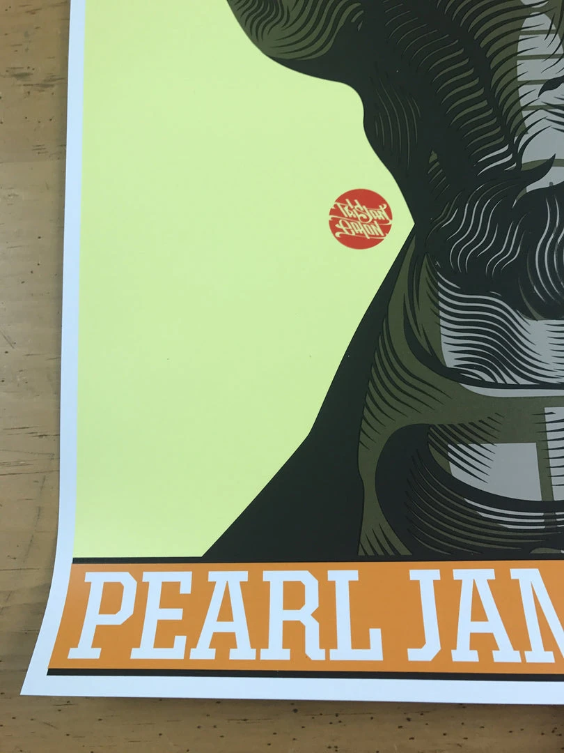 Pearl Jam - 2014 Tristan Eaton Poster Auckland, NZ Big Day Out Gig Posters 8 Pearl Jam - 2014 Tristan Eaton Poster Auckland, NZ Big Day Out Gig Posters