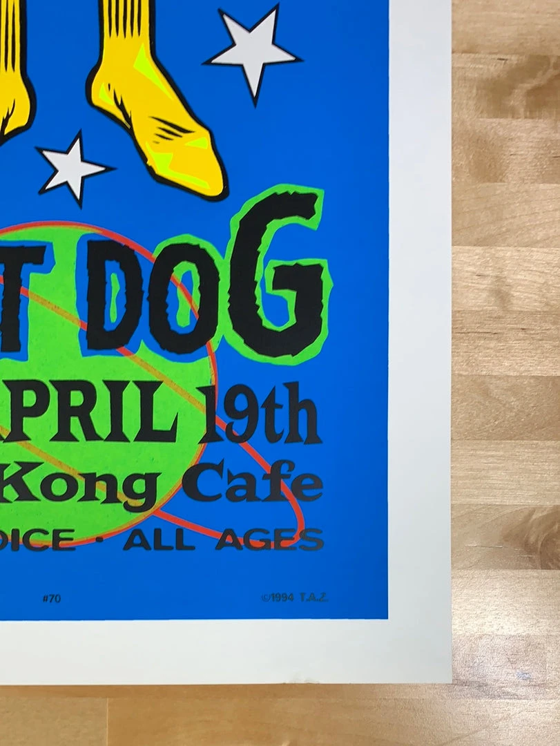 TAZ Beck - 1994 T.A.Z. Poster West Hollywood, CA Troubadour 1st Ed Gig Posters 7 TAZ Beck - 1994 T.A.Z. Poster West Hollywood, CA Troubadour 1st Ed Gig Posters