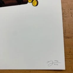 Fat Bird - 2019 Mike Mitchell Poster Wire-tailed Manakin 1st Art Prints