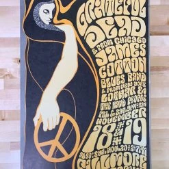 Grateful Dead - 1966 Wes Wilson Poster San Francisco, CA The Fillmore 38