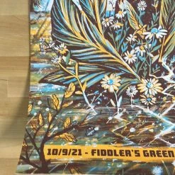 Dave Matthews Band - 2021 Zeb Love Poster Fiddler's Green, CO 10/9