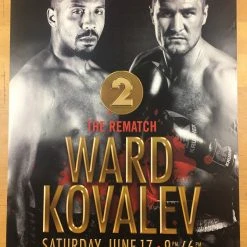 Sold Out Posters Boxing - 2017 Ward Vs Kovalev 2 Poster