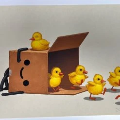 Boxo II (Ducks 2) - 2019 Mike Mitchell Poster Print SOFA Con AP