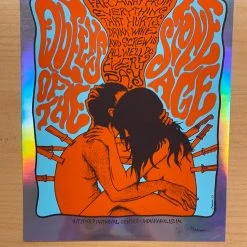 Queens Of The Stone Age - 2013 Jermaine Rogers Poster Indianapolis FOIL Handbill Foil Posters