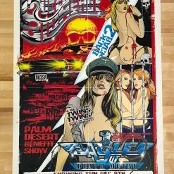 Queens Of The Stone Age - 2007 Rhys Cooper Poster Palm Desert, CA