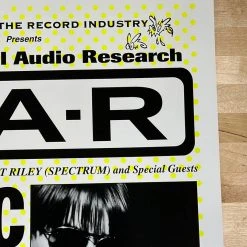 E.A.R. - 1996 Seaside Printing Poster Sonic Boom Hollywood, CA Gig Posters