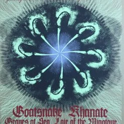 Goatsnake - 2005 Stephen Kasner Poster Hollywood, CA Knitting Factory Gig Posters