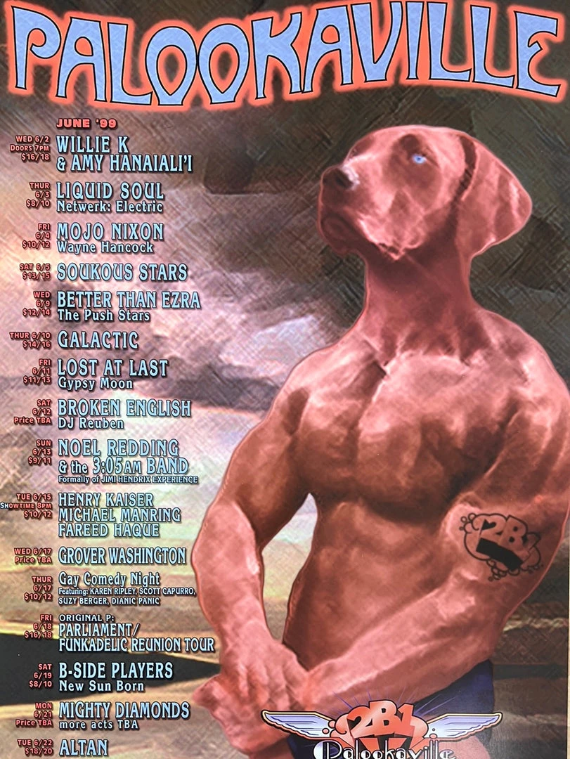 The Artworks Gig Posters MHP 68 June - 1999 Poster Palookaville Santa Cruz, CA 1st 3 The Artworks Gig Posters MHP 68 June - 1999 Poster Palookaville Santa Cruz, CA 1st