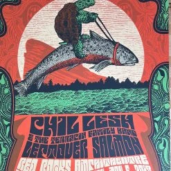 Grateful Dead Phil Lesh - 2018 Status Serigraph Poster Red Rocks, Morrison, CO
