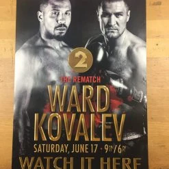 Sold Out Posters Boxing - 2017 Ward Vs Kovalev 2 Poster
