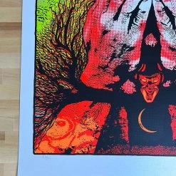 Smashing Pumpkins Marilyn Manson - 2015 Lindsey Kuhn Poster Red Rocks Morrison, CO 1st