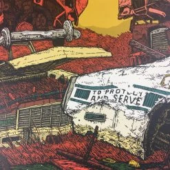 Childish Gambino - 2018 Landland Poster Chicago, IL United Center