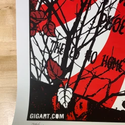 Jack White The White Stripes - 2003 Gregg Gordon Poster Mesa, AZ Gigart