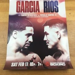 Sold Out Posters Boxing - 2018 Poster Garcia Vs Rios Benavidez Vs Gavril II