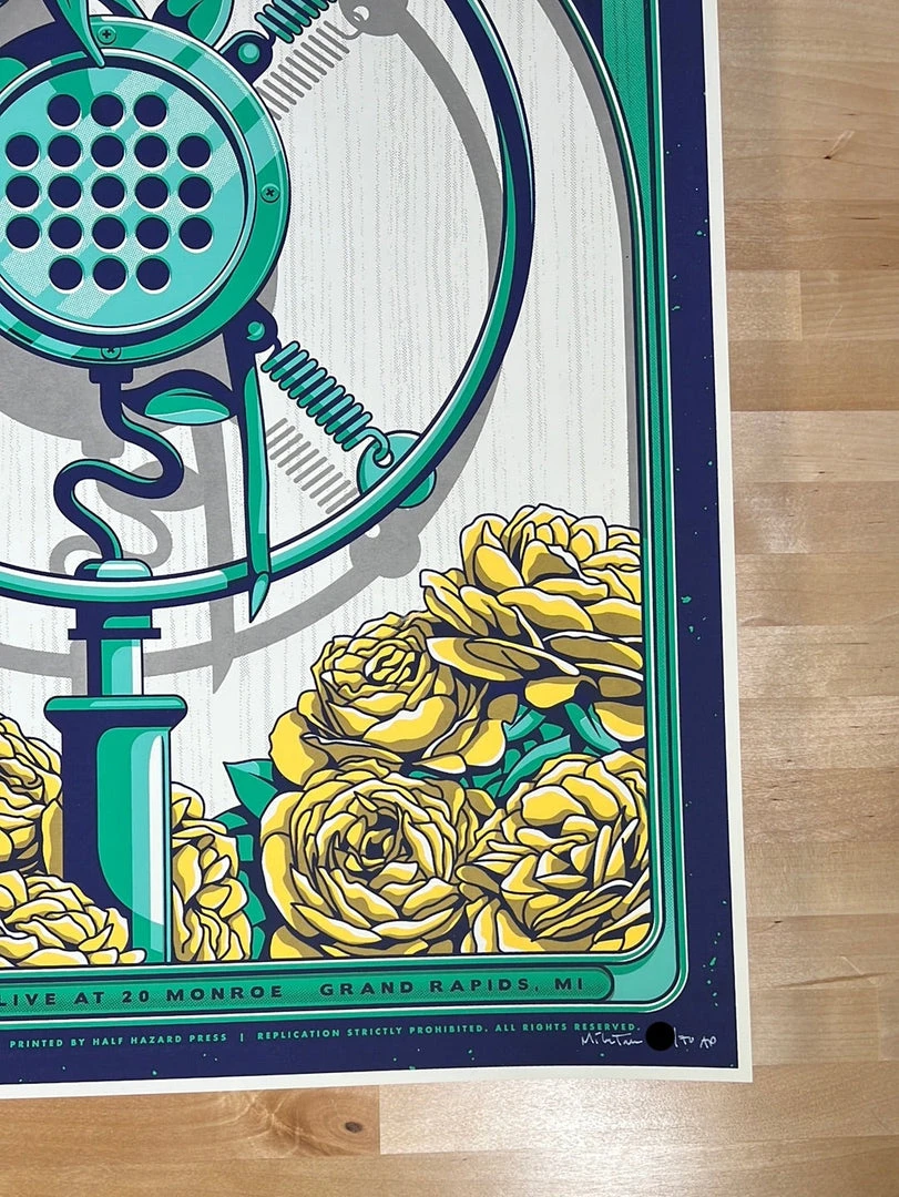 Gig Posters Billy Strings - 2022 Mike Tallman Poster Grand Rapids, MI 1/1 AP 7 Gig Posters Billy Strings - 2022 Mike Tallman Poster Grand Rapids, MI 1/1 AP