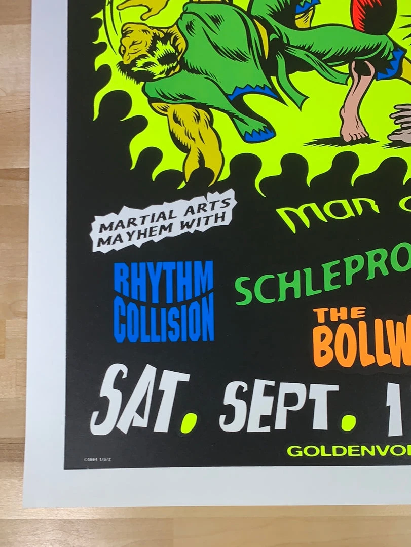 TAZ Deadly Hands Of Dr. Strange - 1994 T.A.Z. Poster Boston, MA 1st Ed Gig Posters 8 TAZ Deadly Hands Of Dr. Strange - 1994 T.A.Z. Poster Boston, MA 1st Ed Gig Posters