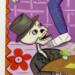 George Lopez - 2002 Barbara Pollack Poster The Warfield Theatre San Fran 1st