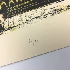 Kelly Hogan W/ Mark Eitzel - 2013 Dan Grzeca Poster Chicago, IL Old Town School