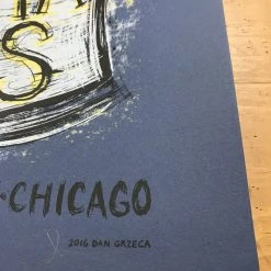 Alabama Shakes - 2016 Dan Grzeca Poster Chicago Civic Opera House