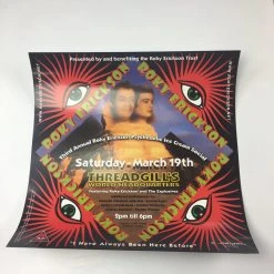 Roky Erickson - 2005 Kevin Phillips Poster Austin, TX Threadgill's Gig Posters