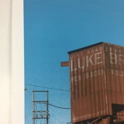 Luke Bryan - 2013 Dan MacAdam Crosshair Poster Toledo, OH Huntington Center