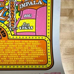 Life Is Beautiful Festival - 2021 Ames Brothers Poster Pearl Metallic Gig Posters