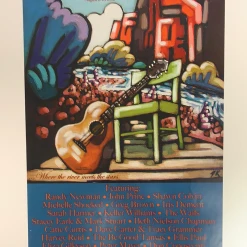 Sold Out Posters Colorado Rocky Mountain Folks Festival - 2002 Poster John Prine Lyons, CO