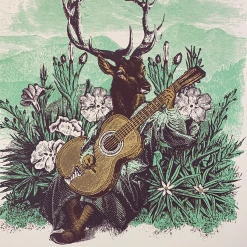 The Lumineers - 2013 Nate Duval Poster Morrison, CO Red Rocks