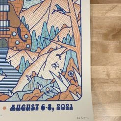 Gig Posters Widespread Panic - 2021 The Half And Half Poster Asheville, NC S/N 12 Gig Posters Widespread Panic - 2021 The Half And Half Poster Asheville, NC S/N