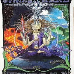 Yonder Mountain String Band - 2006 Robert Marx Poster The Fillmore Denver, CO 12/29-31