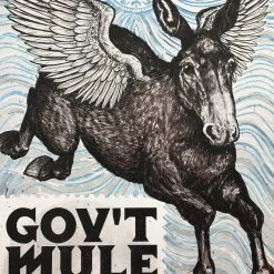 Gov't Mule - 2016 Zeb Love Poster Beacon Theatre New York, NY