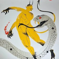 Billy Strings - 2021 Delicious Design League Poster Denver, CO 10/17 1st