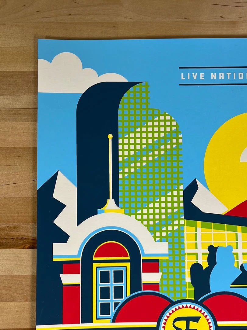 The Fillmore - 2021 Mike Tallman Poster Denver, CO 20th Anniversary Colorado 5 The Fillmore - 2021 Mike Tallman Poster Denver, CO 20th Anniversary Colorado