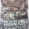Besnard Lakes, Handsome Furs - 2007 Dan Grzeca Poster Chicago, IL Schubas
