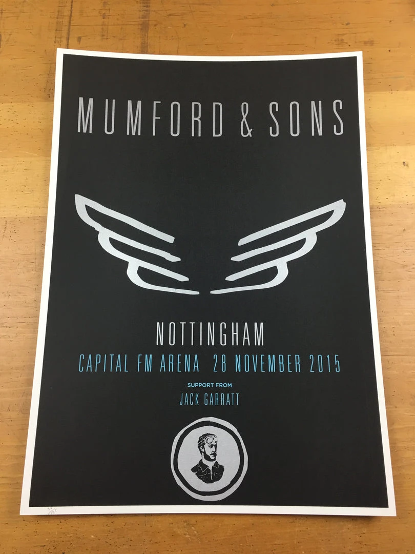 Sold Out Posters Mumford & Sons - 2015 Poster Nottingham, England, UK Capital FM Arena 5 Sold Out Posters Mumford & Sons - 2015 Poster Nottingham, England, UK Capital FM Arena