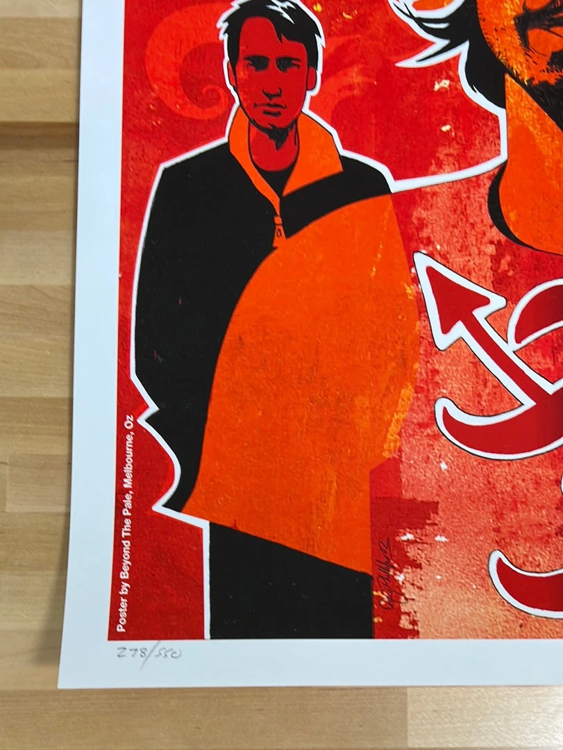 Foo Fighters - 2005 Craig Phillips Poster Sydney, Australia Moore Park 8 Foo Fighters - 2005 Craig Phillips Poster Sydney, Australia Moore Park