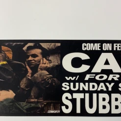 Gig Posters Cake - 2001 Jared Connor Poster Austin, TX Stub's BBQ 8 Gig Posters Cake - 2001 Jared Connor Poster Austin, TX Stub's BBQ