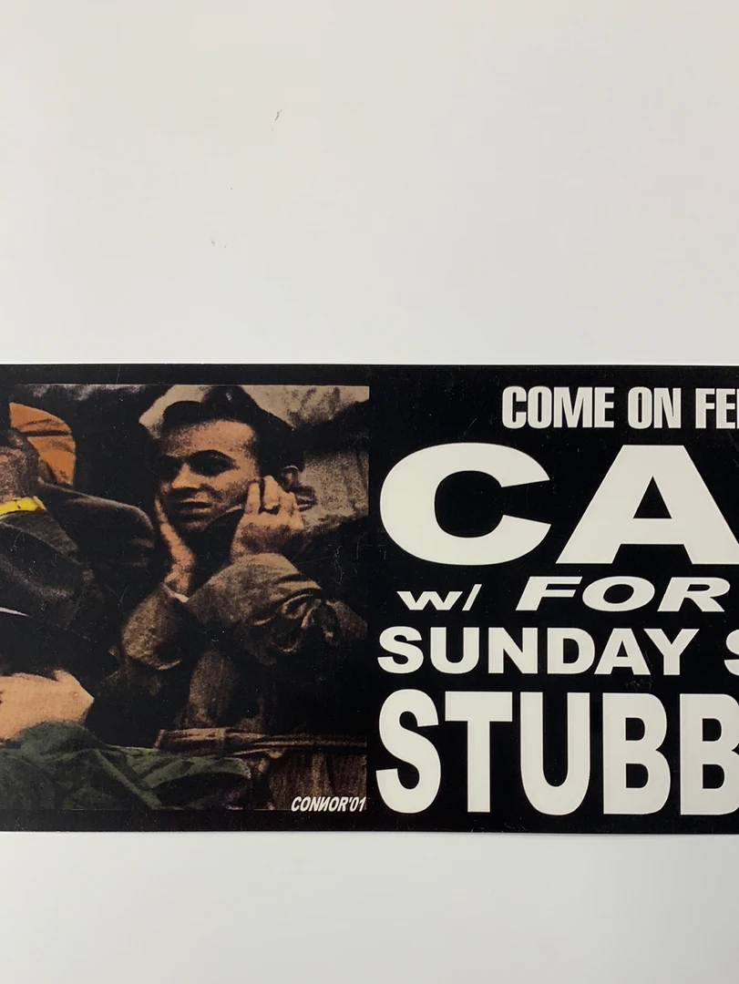 Gig Posters Cake - 2001 Jared Connor Poster Austin, TX Stub's BBQ 5 Gig Posters Cake - 2001 Jared Connor Poster Austin, TX Stub's BBQ