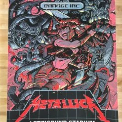 Gig Posters Metallica - 2019 Dayne Henry Jr. Poster Zurich, SUI