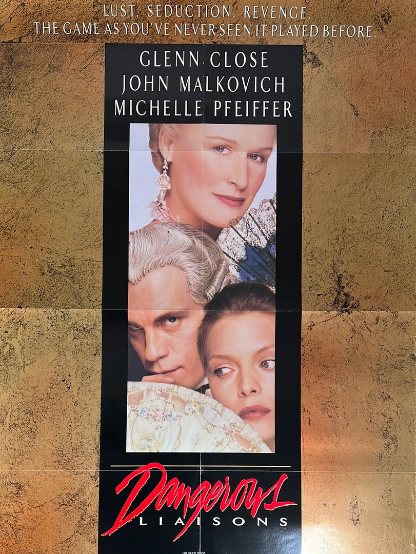 Sold Out Posters Dangerous Liaisons - 1988 One Sheet Movie Poster Original Vintage 27x40 3 Sold Out Posters Dangerous Liaisons - 1988 One Sheet Movie Poster Original Vintage 27x40